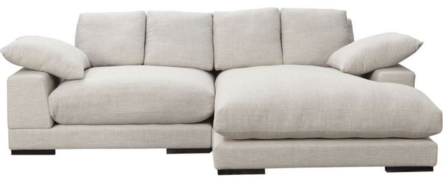 Moe's Home Collection Plunge 2-Piece Sahara L-Shaped Sectional and Reversible Chaise-1