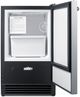 Summit® 15" 15 lb. Stainless Steel Ice Maker-2