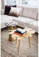 Moe's Home Collection Amoeba Gold Side Table-2