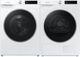 Samsung White Front Load Washer & Electric Dryer Laundry Pair-0