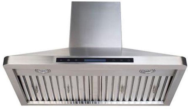 Verona® 36" Stainless Steel Wall Mounted Chimney Range Hood-2