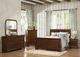 Homelegance® Abbeville Dark Cherry Queen Sleigh Bed-1