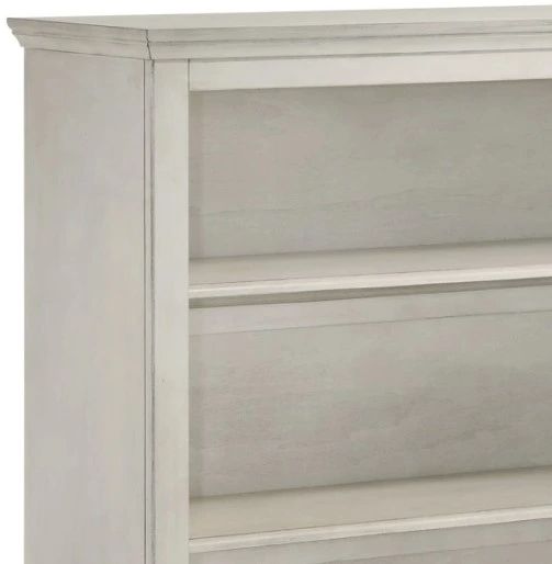 Intercon San Mateo Rustic White Youth Bookcase-2