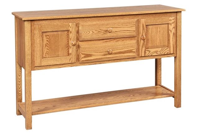 Door County 53" Shaker Server 53"W  x 36.75"H x 16"D-0