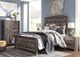 Signature Design by Ashley® Wynnlow 4-Piece Gray King Crossbuck Panel Bed Set-5