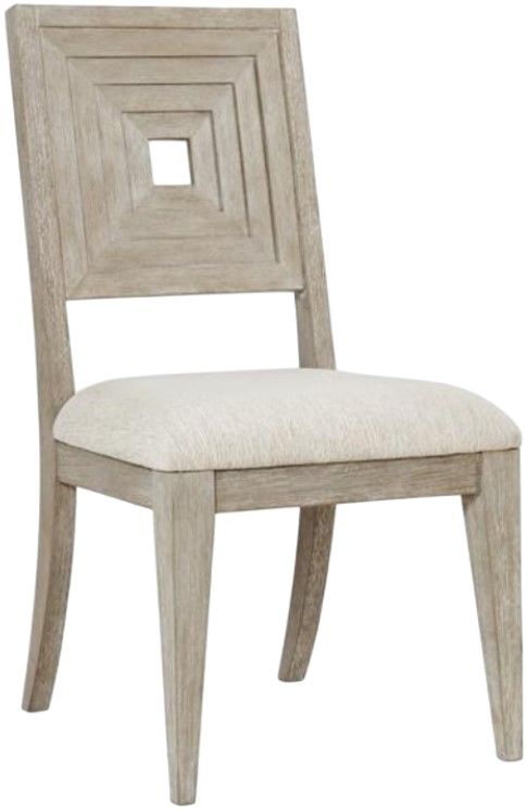 Riverside Furniture Cascade Dovetail 2-Piece Upholstered Wood Back Side Chair Set-1