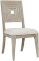 Riverside Furniture Cascade Dovetail 2-Piece Upholstered Wood Back Side Chair Set-1
