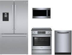 Bosch 4 Piece Stainless Steel Kitchen Package