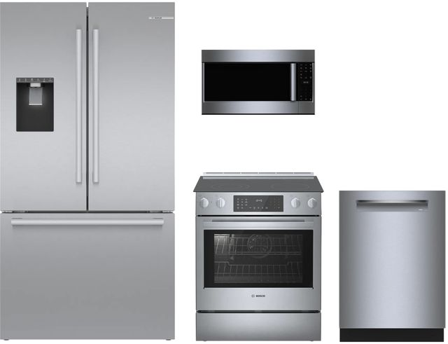 Bosch 4 Piece Stainless Steel Kitchen Package-0
