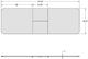 Amisco Customizable Lucarelli 120" Rectangular Extendable Table with 1" White Oak Veneer Top and 1 Leaf-2