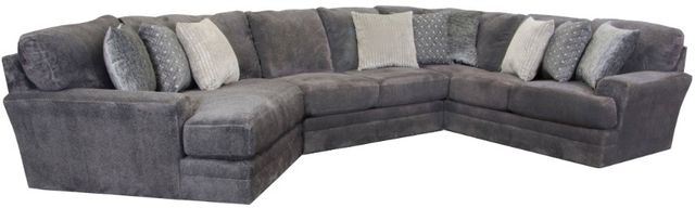Jackson Furniture Mammoth 3-Piece Smoke Left Side Facing Sectional-0