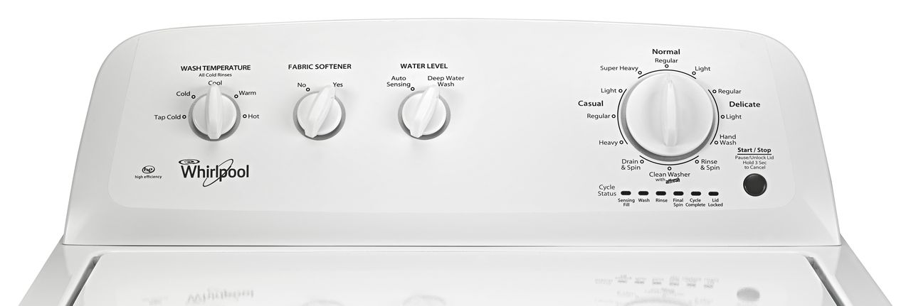 Whirlpool® Top-Load Washer with Deep Water Wash Optio | Classic 