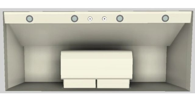 Vent-A-Hood® 54" Biscuit Wall Mounted Liner Insert-2