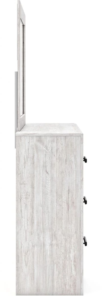 Signature Design by Ashley® Cayboni Whitewash Dresser and Mirror-2