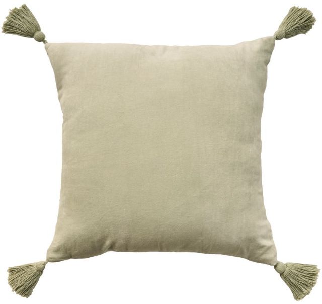 Nourison Home™ Mina Victory Vintage Pillow Blue 19"x19" Throw Pillow-1