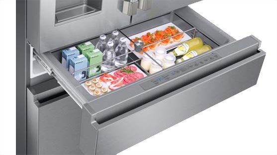 Dacor® Professional 22.6 Cu. Ft. Counter Depth French Door Refrigerator-Stainless Steel-6