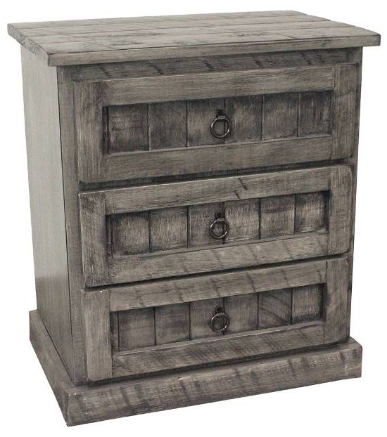 American Heartland Manufacturing Rustic Deluxe Quaint Nightstand-0
