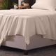 Malouf™ Classic 4-Piece Cream Cotton Queen Sheet Set-1