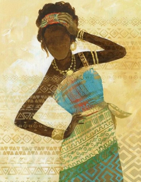 Classy Art Tribal Vision II by Nan Wall Art-0