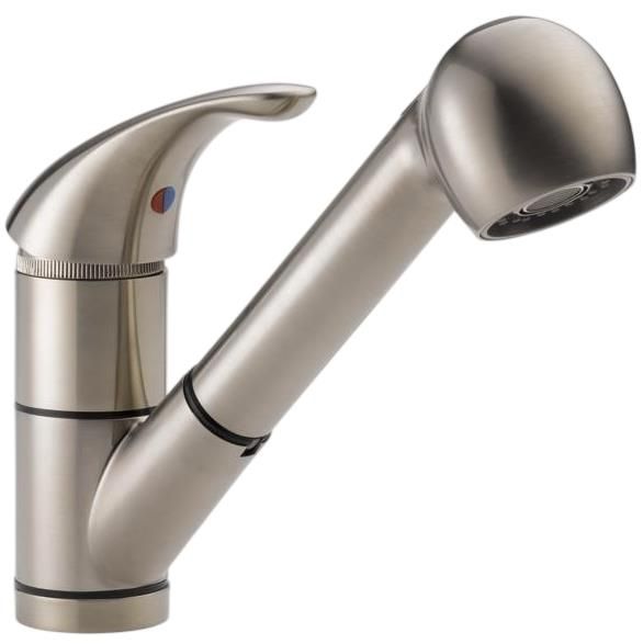Peerless Core Stainless Kitchen Pull-Out Faucet-0