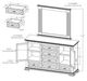 International Furniture Direct Desire Deep Brown Dresser-2
