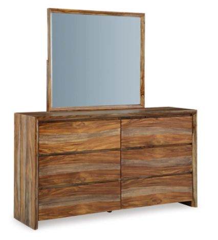 Signature Design by Ashley® Dressonni Brown Dresser and Mirror-0
