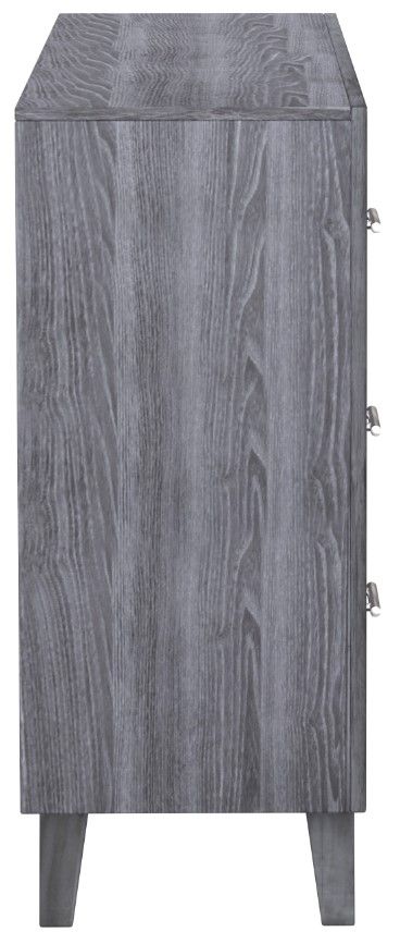 Emerald Home Rappa Warm Gray 6-Drawer Dresser-3