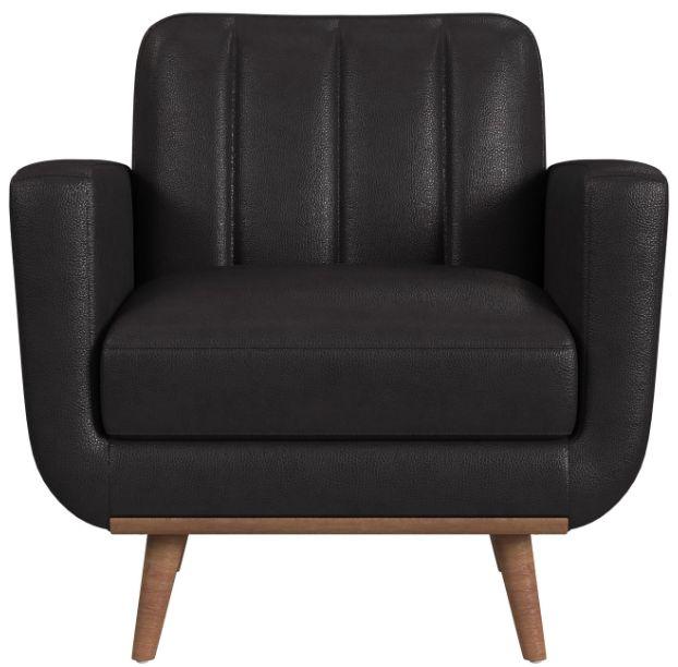 Elements International Horizon Pebble Dark Gray Chair-2