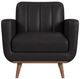 Elements International Horizon Pebble Dark Gray Chair-2