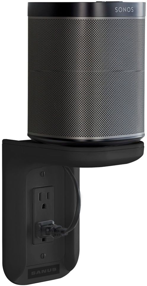 Sanus® Black Outlet Shelf-2