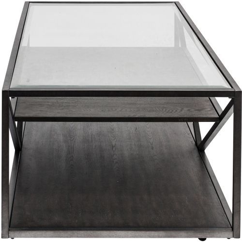Liberty Furniture Arista 3-Piece Cobblestone Brown/Gray/Pewter Occasional Table Set-1