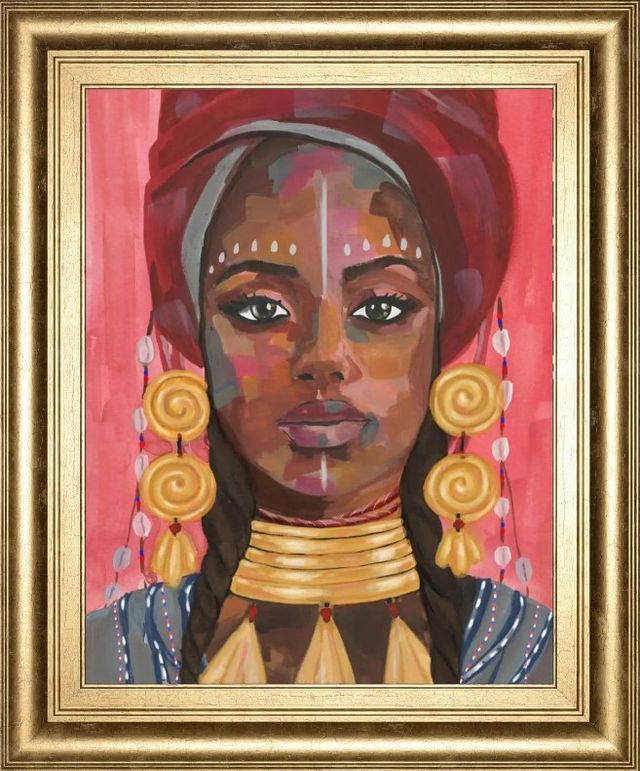 Classy Art Ornament Empress I by Annie Warren Wall Art-0