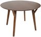 Jofran Inc. Copenhagen Brown Round Dining Table-0