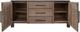 International Furniture Direct Tamesis Chocolate Brown Console-2