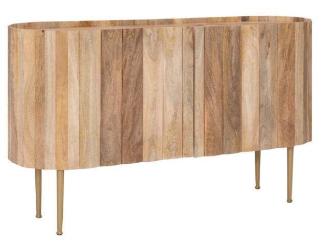 Powell® Aubrielle Channa Natural Console-0