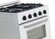 Unique® Appliances Classic 24" White Freestanding Liquid Propane Gas Range-4