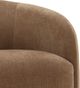 Dovetail Furniture Neva Brown Swivel Chair-4