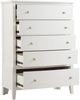 Mazin Furniture Cotterill Antique White Chest-2