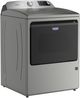 Maytag® 7.4 Cu. Ft. Classic Silver Smart Front Load Gas Dryer with Extra Power-3