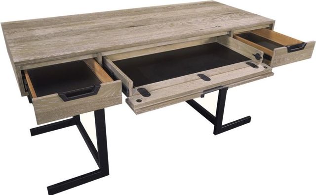 aspenhome® Harper Point Bleached Khaki 60" Writing Desk-3