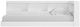 Signature Design by Ashley® Piperton Matte White Full Bookcase Storage Bed-1