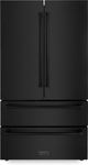ZLINE 36" 22.5 Cu. Ft. Fingerprint Resistant Black Stainless Steel Counter Depth French Door Refrigerator-0
