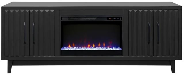 Legends Home Radiance Seal Skin Black 75" Fireplace TV Console-3
