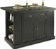 homestyles® Nantucket Black Kitchen Island-0
