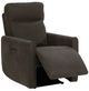 Classic Home Vivica Dark Brown Power Recliner-1
