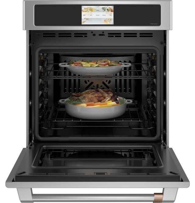 Café™ Professional Series 27" Stainless Steel Built In Single Electric Convection Wall Oven-4