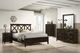 Bernards Nova II Brown King Panel Bed-1