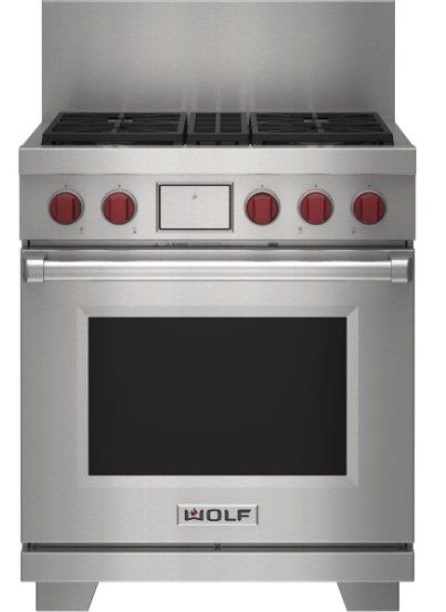 Wolf® 10" Stainless Steel Range Riser-1