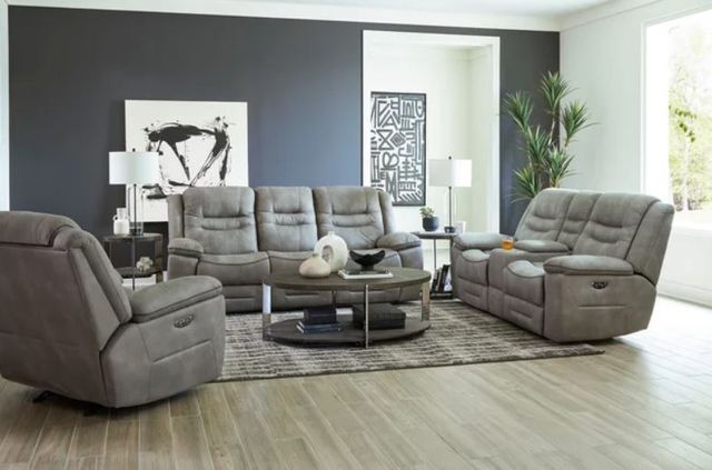 Behold™ Home Harley Gray Power Rocker Recliner-2