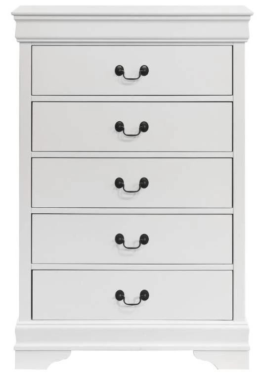 Coaster® Louis Philippe White Chest-1